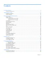 Предварительный просмотр 3 страницы HP 600 Series Maintenance And Service Manual