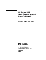 Предварительный просмотр 1 страницы HP 6000 330s Owner'S Manual