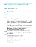 Preview for 13 page of HP 6125G Command Reference Manual