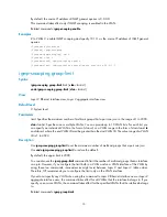 Preview for 27 page of HP 6125G Command Reference Manual