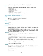 Preview for 32 page of HP 6125G Command Reference Manual