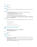 Preview for 36 page of HP 6125G Command Reference Manual