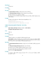 Preview for 39 page of HP 6125G Command Reference Manual