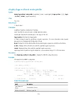 Preview for 196 page of HP 6125G Command Reference Manual