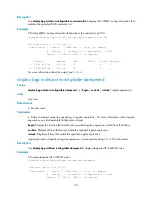 Preview for 201 page of HP 6125G Command Reference Manual