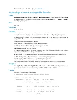 Preview for 204 page of HP 6125G Command Reference Manual