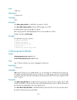 Preview for 243 page of HP 6125G Command Reference Manual