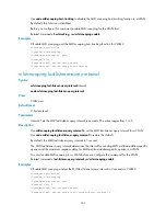 Preview for 249 page of HP 6125G Command Reference Manual