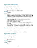 Preview for 255 page of HP 6125G Command Reference Manual