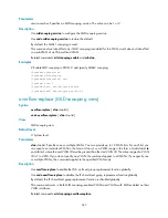 Preview for 259 page of HP 6125G Command Reference Manual
