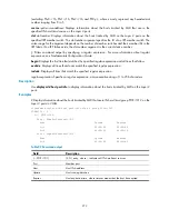 Preview for 284 page of HP 6125G Command Reference Manual