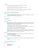 Preview for 309 page of HP 6125G Command Reference Manual