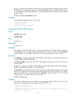 Preview for 323 page of HP 6125G Command Reference Manual