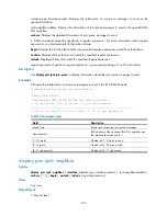 Preview for 332 page of HP 6125G Command Reference Manual