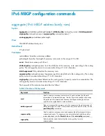 Preview for 367 page of HP 6125G Command Reference Manual