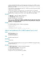 Preview for 372 page of HP 6125G Command Reference Manual