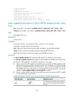 Preview for 401 page of HP 6125G Command Reference Manual