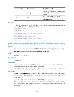 Preview for 402 page of HP 6125G Command Reference Manual