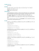 Preview for 267 page of HP 6125XLG Command Reference Manual