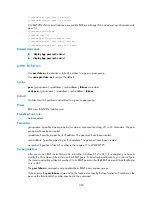 Preview for 294 page of HP 6125XLG Command Reference Manual