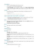 Preview for 414 page of HP 6125XLG Command Reference Manual