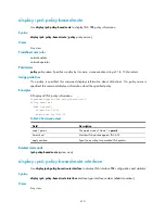 Preview for 421 page of HP 6125XLG Command Reference Manual