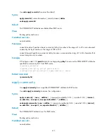 Preview for 428 page of HP 6125XLG Command Reference Manual