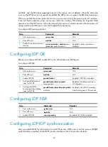 Предварительный просмотр 41 страницы HP 6127XLG Blade Series Configuration Manual