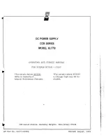 Preview for 2 page of HP 6177B Operating And Service Manual