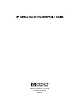 HP 620Lx - Palmtop PC User Manual preview