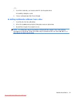 Предварительный просмотр 55 страницы HP 625 WS775EA User Manual