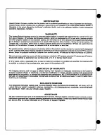 Preview for 3 page of HP 6296A Operating And Service Manual