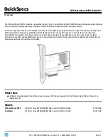 HP 631670-B21 Specification preview