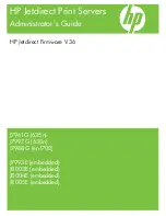 HP 635n - JetDirect IPv6/IPsec Print Server Administrator'S Manual preview