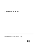 Предварительный просмотр 3 страницы HP 635n - JetDirect IPv6/IPsec Print Server Administrator'S Manual