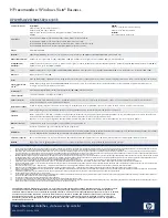 Preview for 2 page of HP 6535b - Notebook PC (Portuguese) Specification Sheet