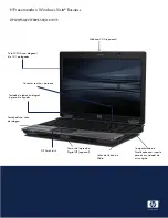 Preview for 3 page of HP 6535b - Notebook PC (Portuguese) Specification Sheet