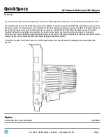 HP 656596-B21 Specification предпросмотр