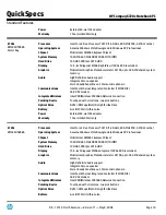 Preview for 10 page of HP 6720s - Notebook PC Quickspecs