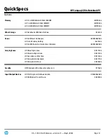 Preview for 12 page of HP 6720s - Notebook PC Quickspecs