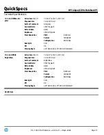 Preview for 17 page of HP 6720s - Notebook PC Quickspecs