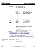 Preview for 23 page of HP 6720s - Notebook PC Quickspecs