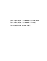 HP 6730b - Compaq Business Notebook Maintenance And Service Manual предпросмотр