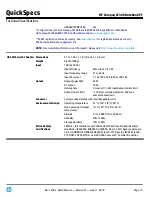 Preview for 19 page of HP 6730b - Compaq Business Notebook Quickspecs