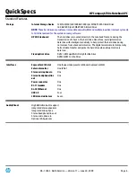 Preview for 6 page of HP 6730s - HP Business Notebook Quickspecs