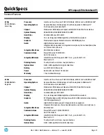 Preview for 11 page of HP 6730s - HP Business Notebook Quickspecs