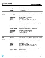 Preview for 12 page of HP 6730s - HP Business Notebook Quickspecs