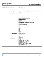 Preview for 21 page of HP 6735s - Compaq Business Notebook Quickspecs