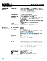 Preview for 22 page of HP 6735s - Compaq Business Notebook Quickspecs