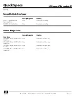 Preview for 14 page of HP 6735s - Compaq Business Notebook Specifications